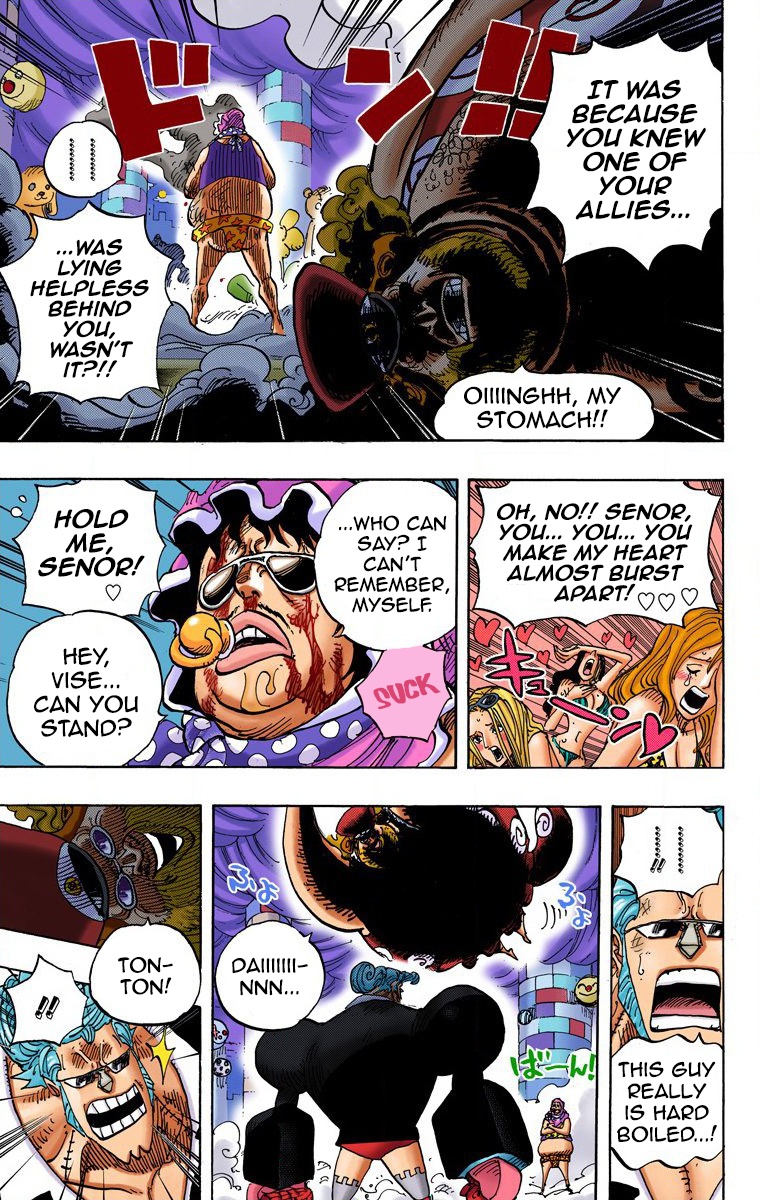 One Piece - Digital Colored Comics Chapter 735 12